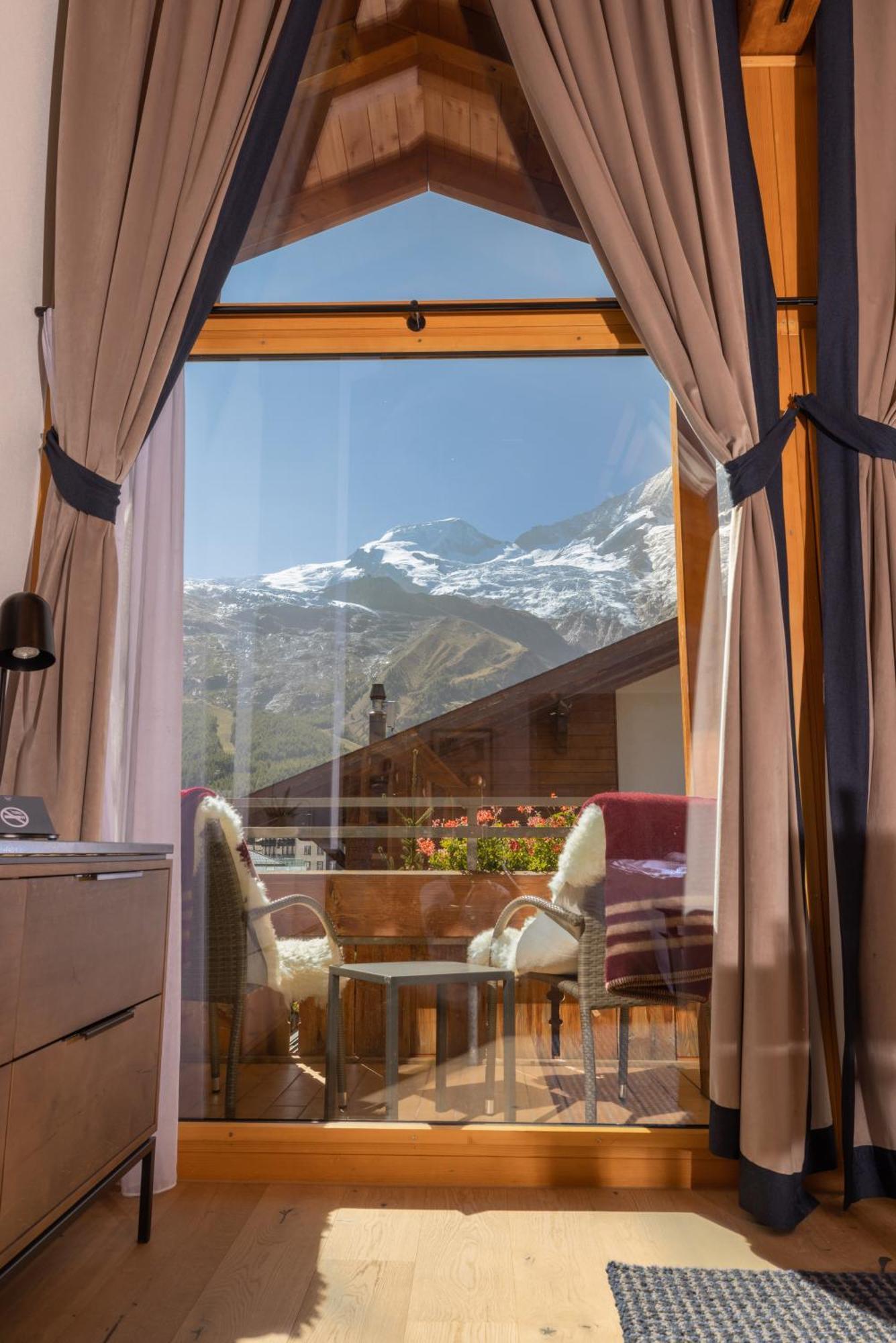 Walliserhof Grand-Hotel & Spa Relais & Chateaux Saas Fee Eksteriør billede