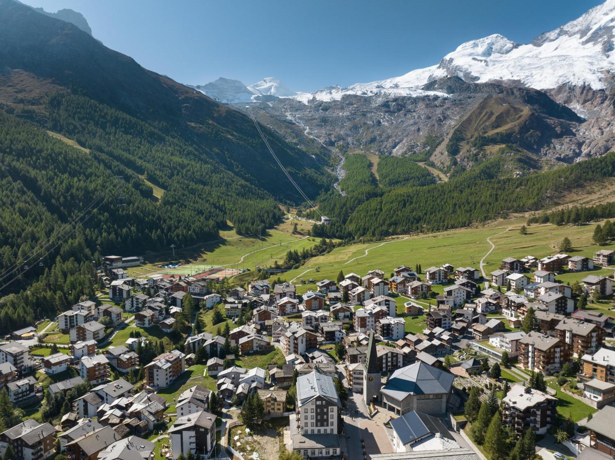 Walliserhof Grand-Hotel & Spa Relais & Chateaux Saas Fee Eksteriør billede