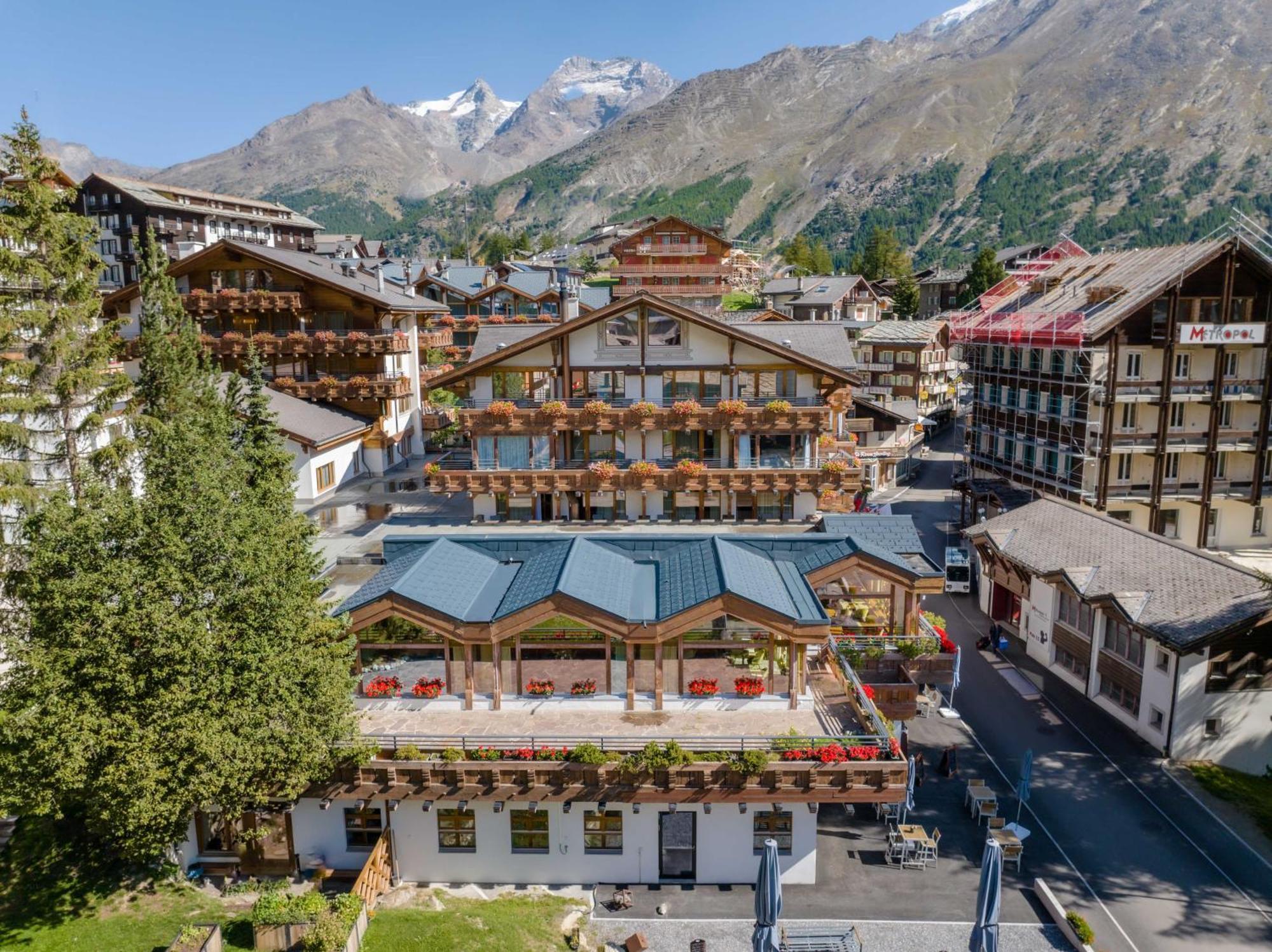 Walliserhof Grand-Hotel & Spa Relais & Chateaux Saas Fee Eksteriør billede
