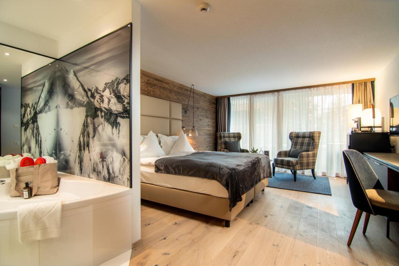 Walliserhof Grand-Hotel & Spa Relais & Chateaux Saas Fee Eksteriør billede